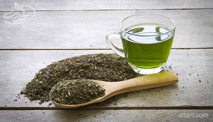 دمنوش چای سبز برای درمان کبد چرب